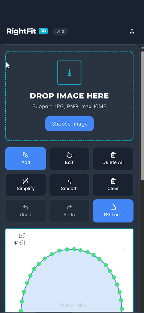 HatBlock3D — mobile tracing app
